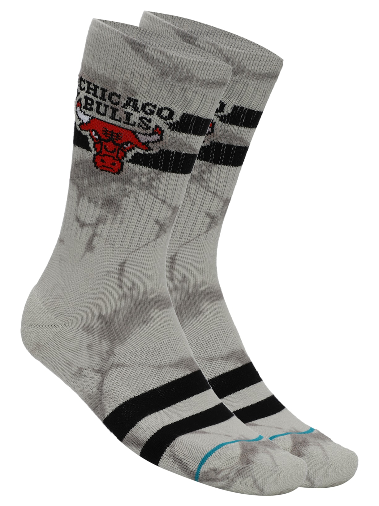 Meia Masculina Bulls Dyed Cinza Stance