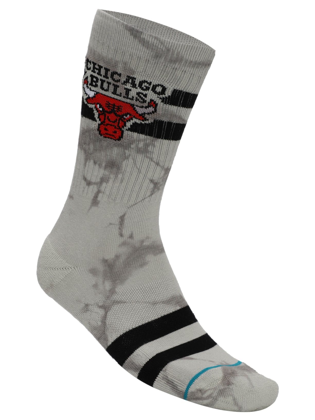 Meia Masculina Bulls Dyed Cinza Stance