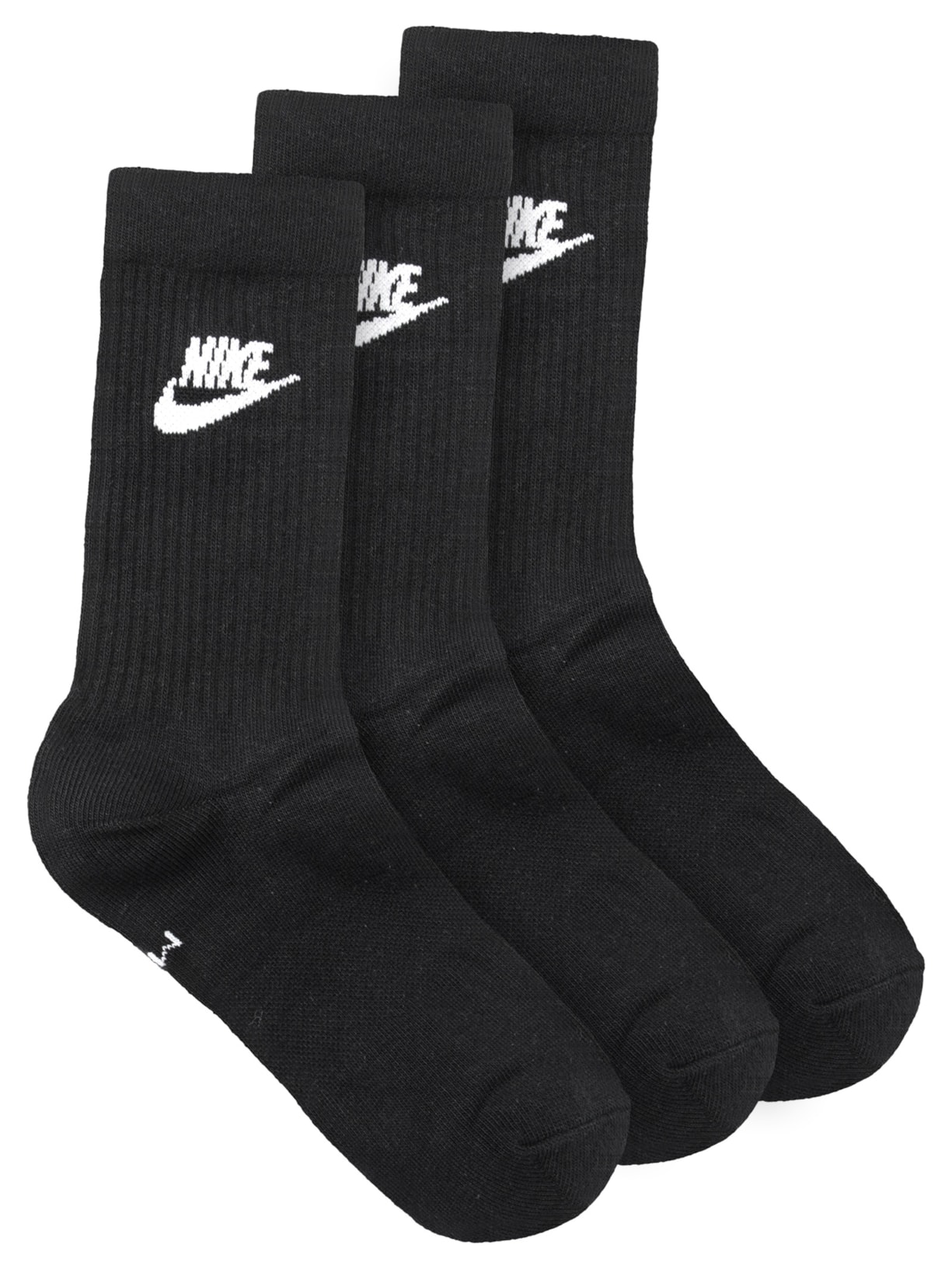 Meia Masculina Essential Crw - Preto