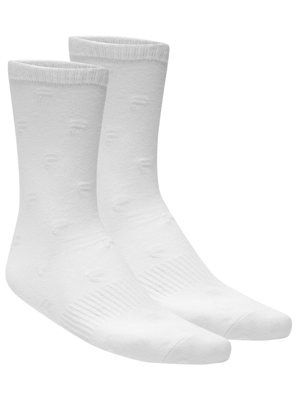 Meia Masculina Glow In The Dark Branco Fila