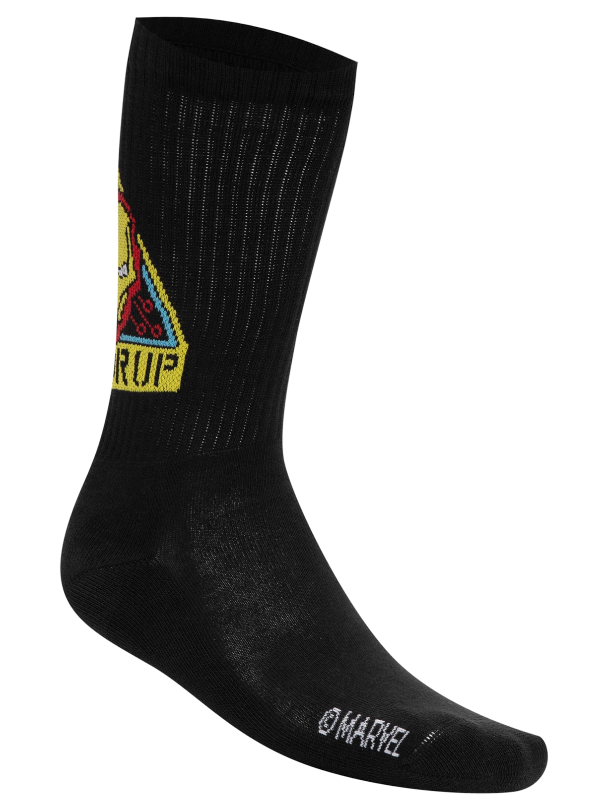 Meia Masculina Marvel Au Urban - Preto