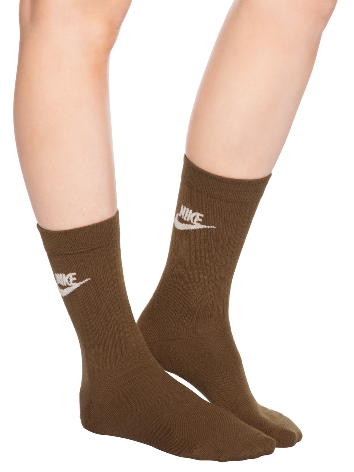 Meia Masculina Sportwear Everyday Essential Kit 3 Pares Bege Nike