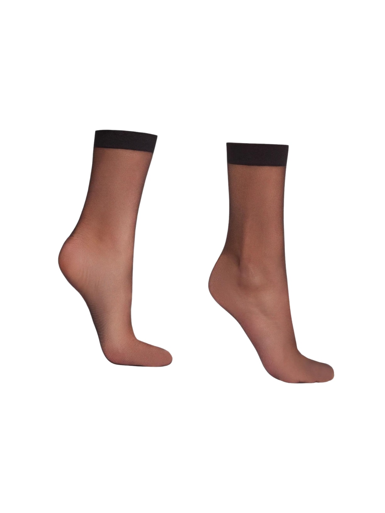 Meia Ultra Transparente Fio 8 Preto Calzedonia