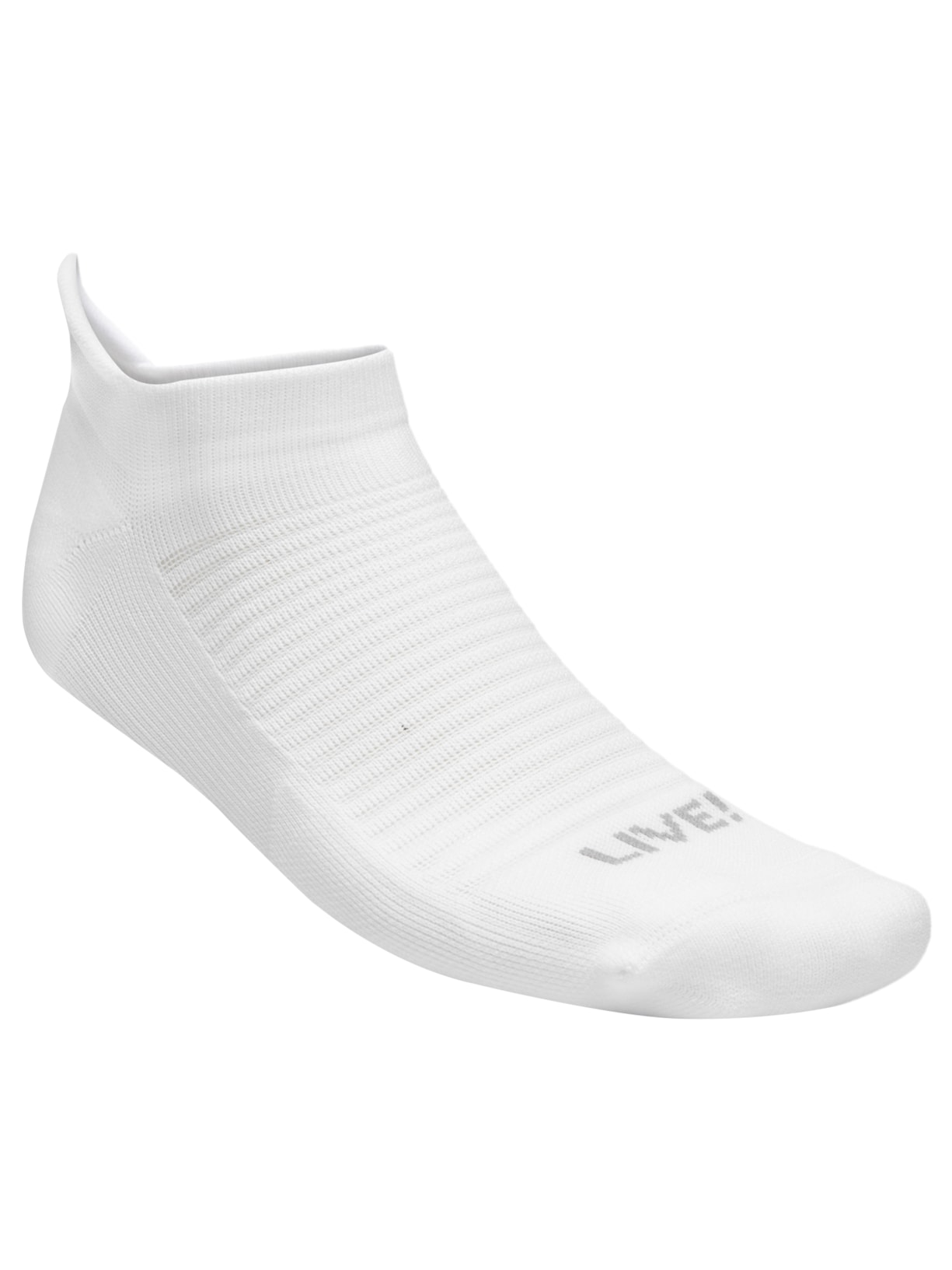 Meia Unissex Tab Running - Branco