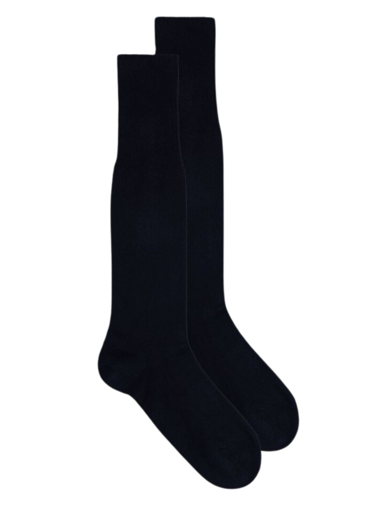 Meias Altas Em Algodão Quente - Azul