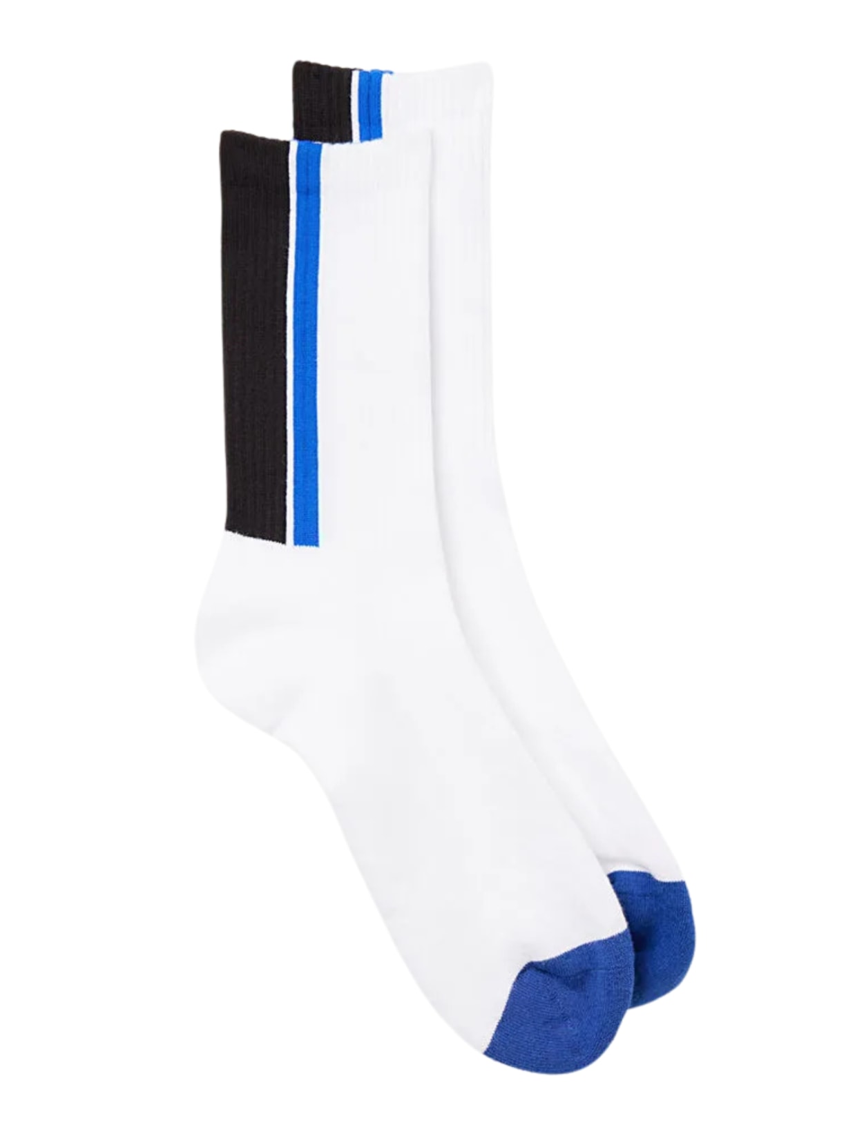 Meias Curtas Com Listras Em Algodão Turco Branco Intimissimi