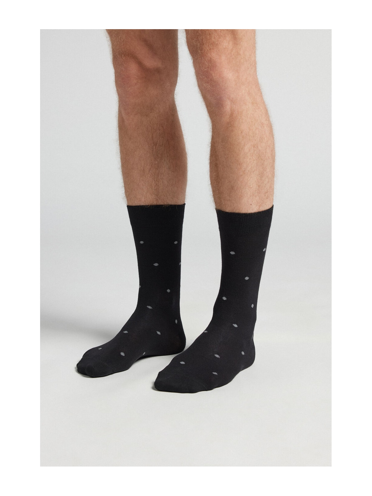 Meias Curtas Em Algodão Soft Preto Intimissimi