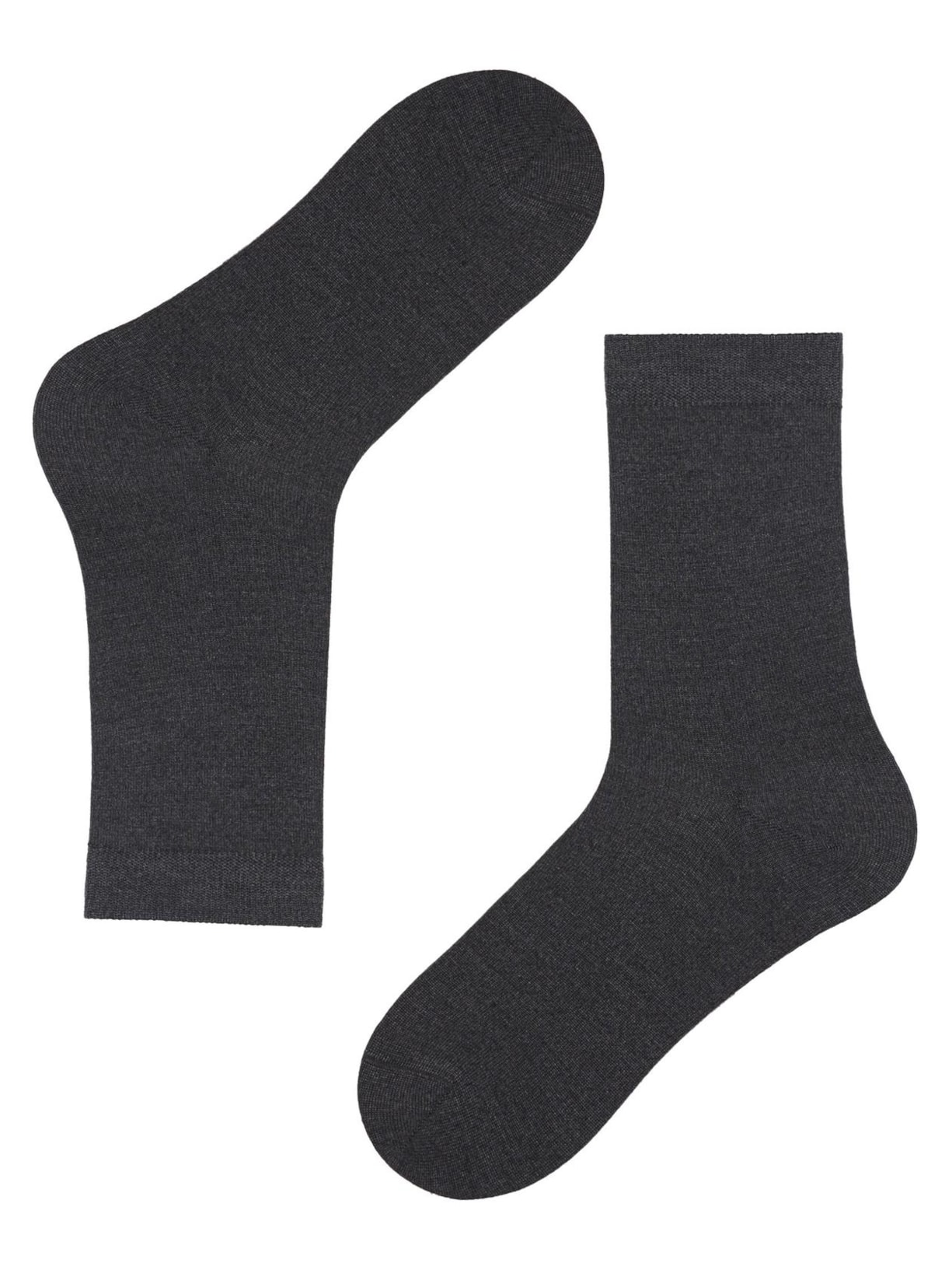 Meias Curtas Lã e Algodão - Cinza