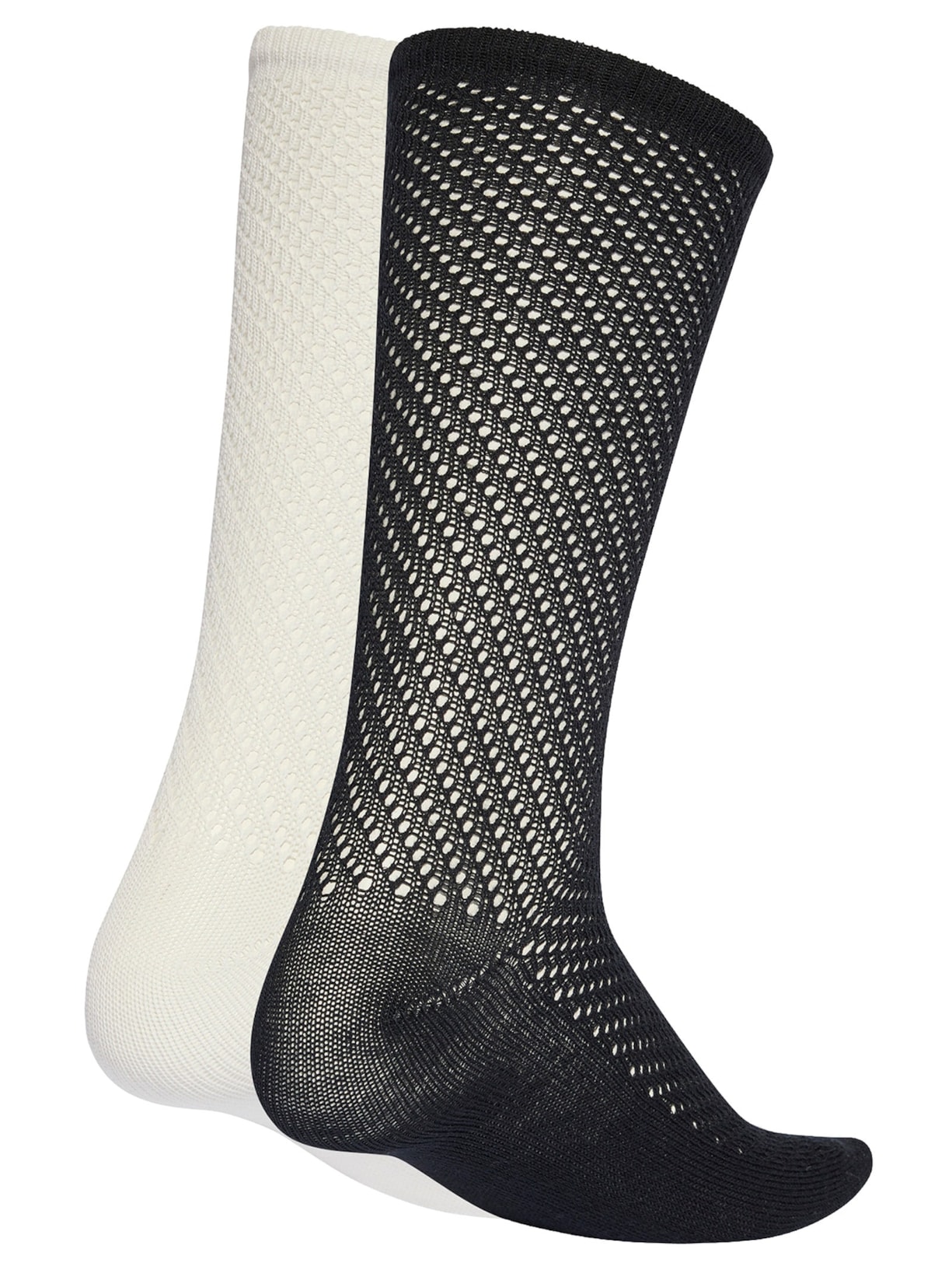 Meias Feminina Crochet S 2Pares Branco Adidas Originals