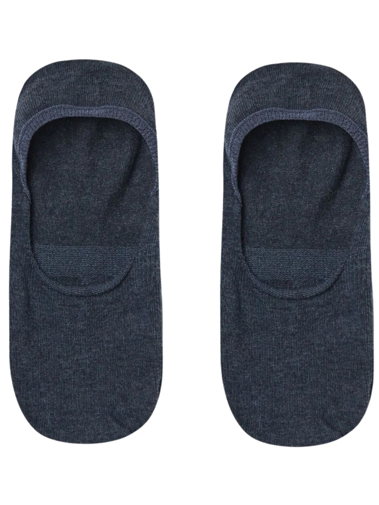 Meias Invisíveis Em Algodão - Azul