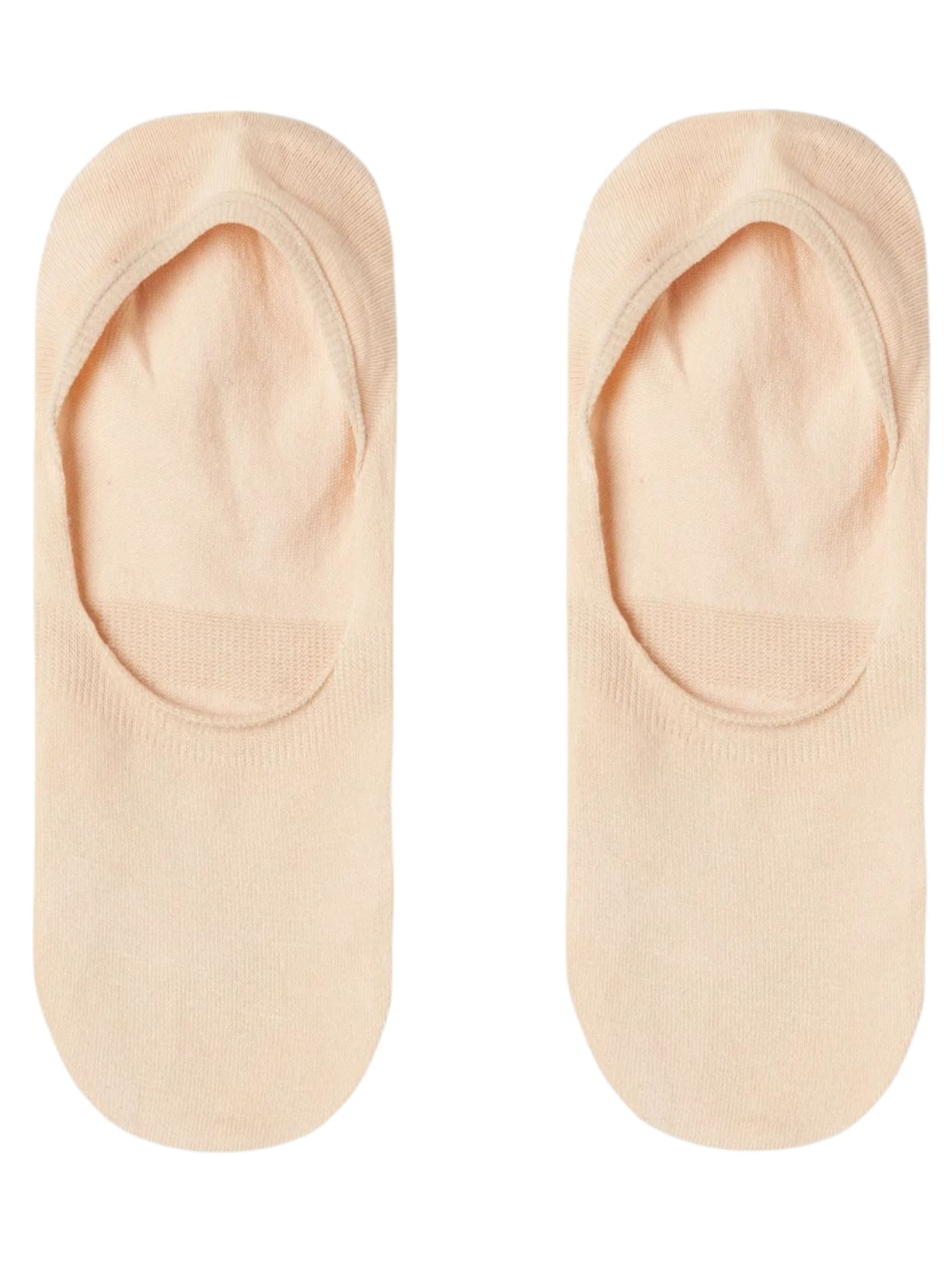 Meias Invisíveis Em Algodão - Bege