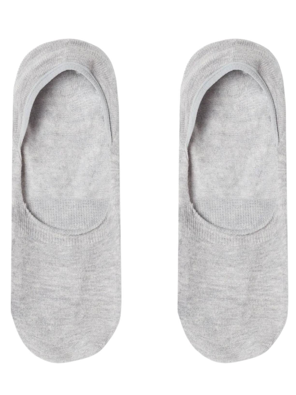 Meias Invisíveis Em Algodão - Cinza