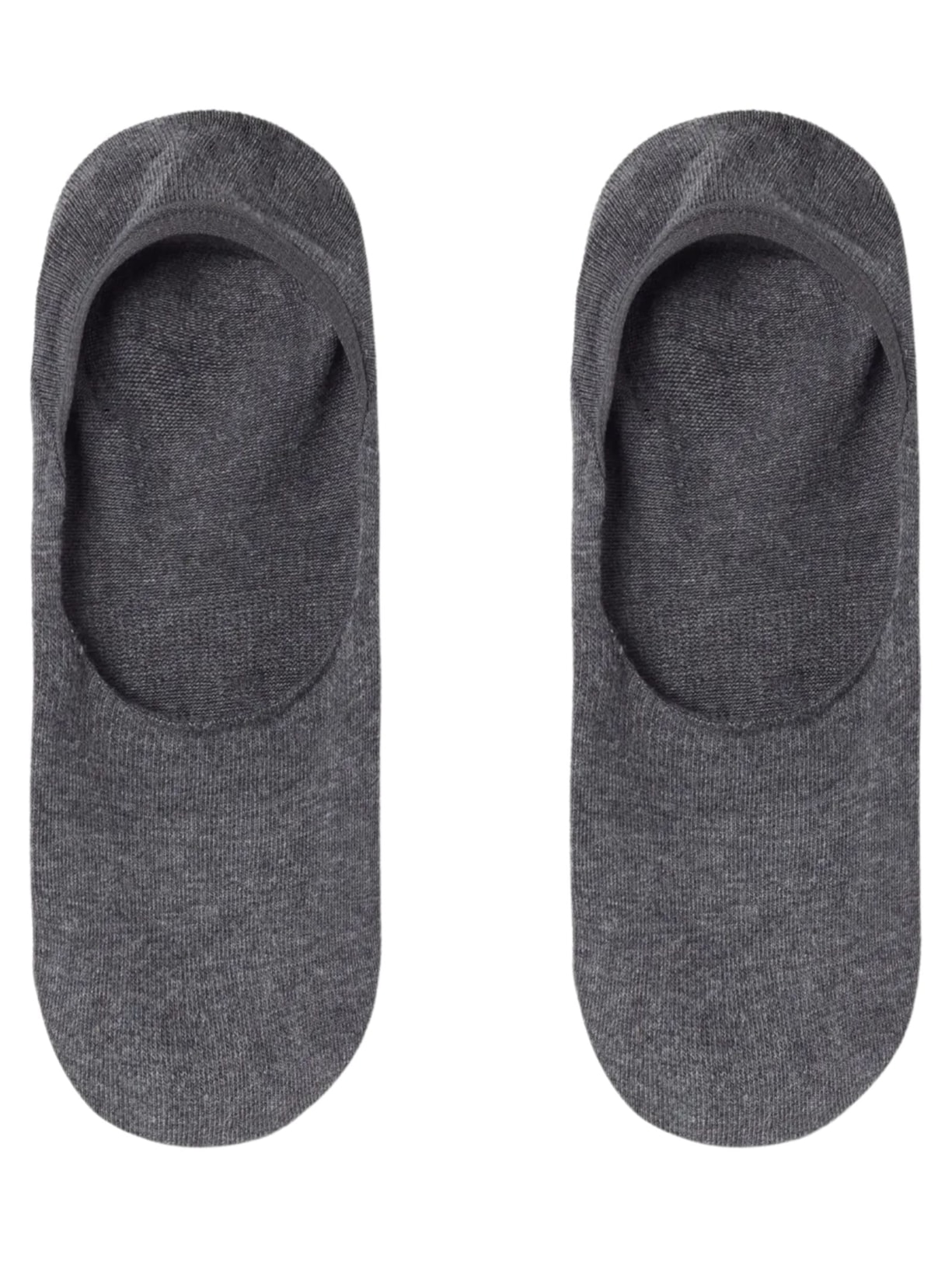 Meias Invisíveis Em Algodão - Cinza