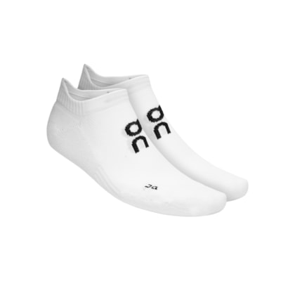 Meias Masculinas Kit 2 Core Run Sock Low 2P - Branco