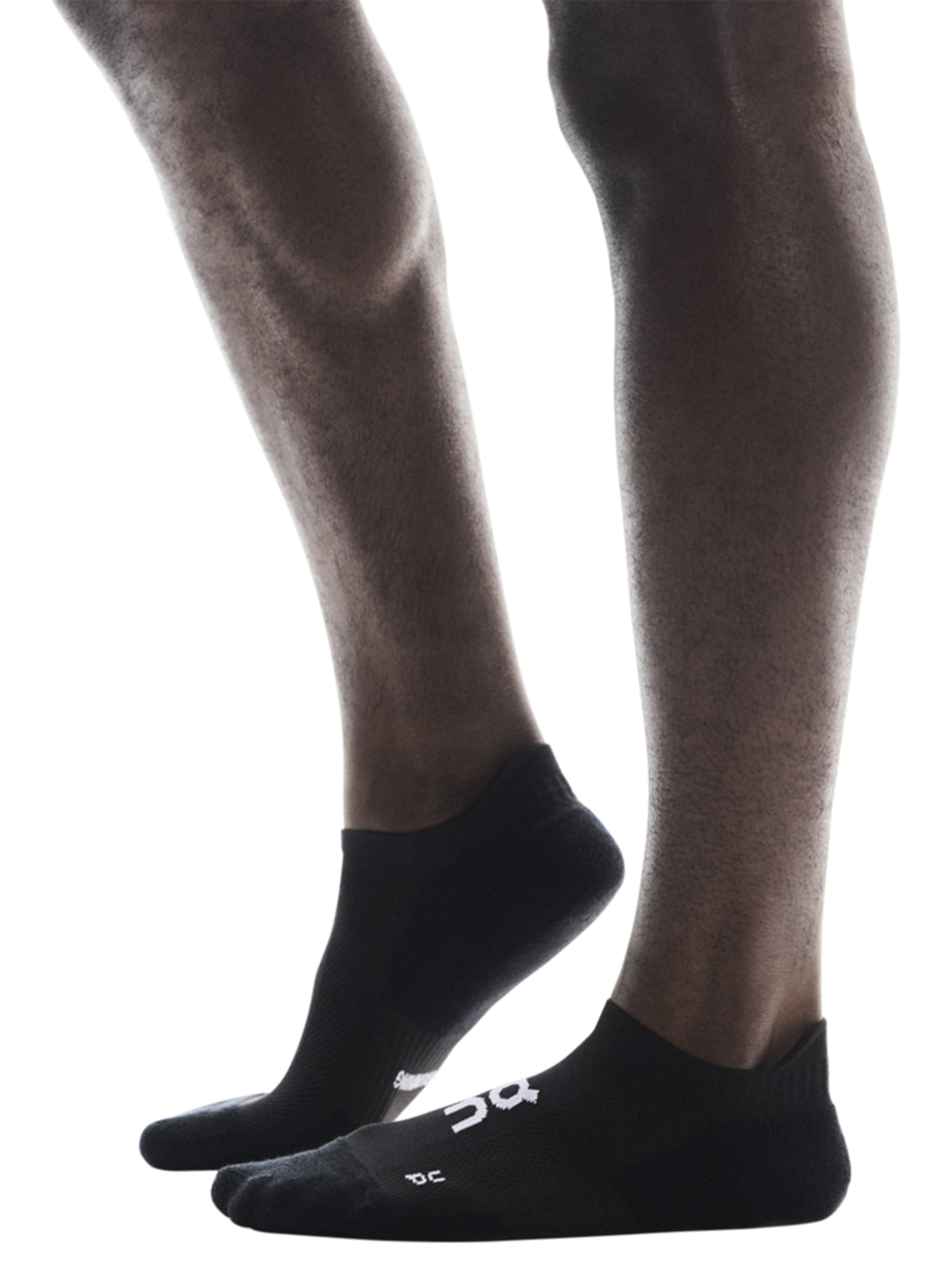 Meias Masculinas Kit 2 Core Run Sock Low 2P Preto On Running