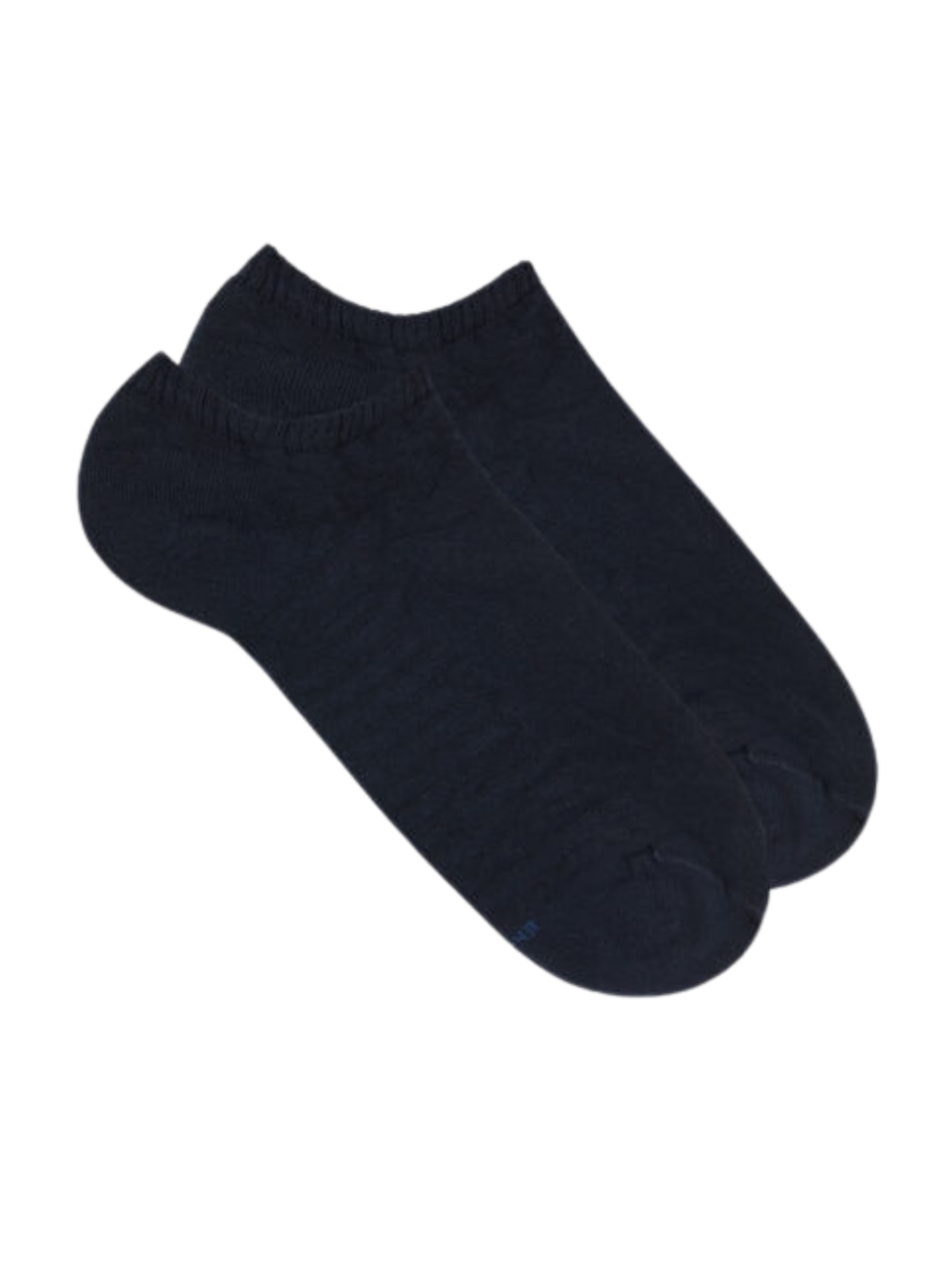 Meias Soquetes Em Algodão Turco - Azul