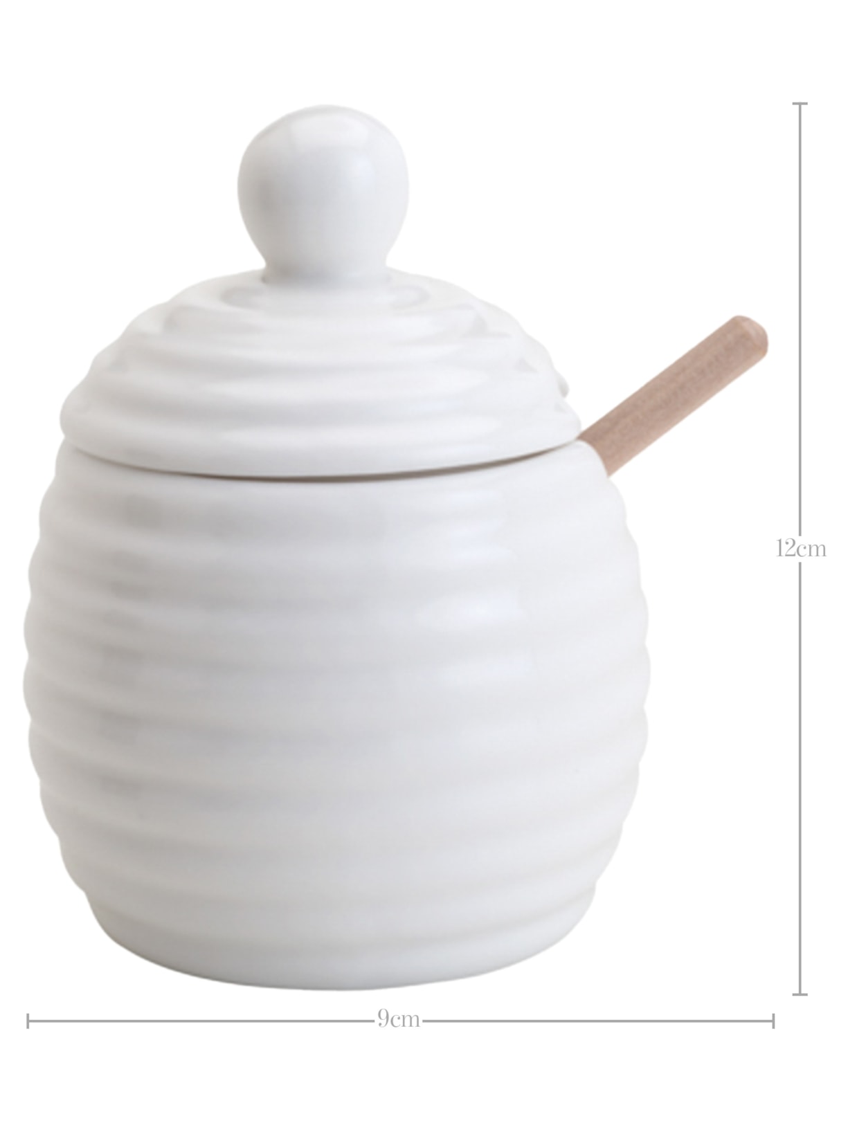Meleira Mary Em Porcelana Branco '2Home
