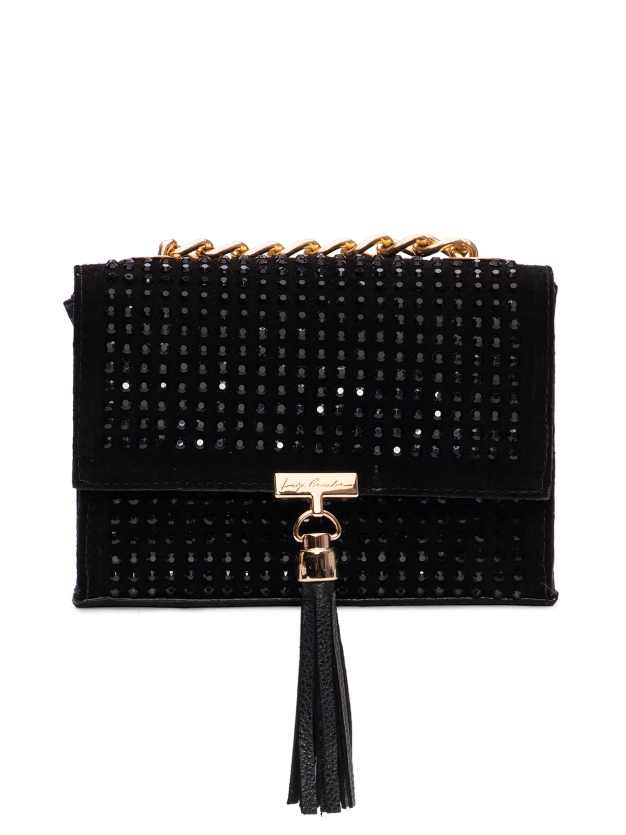 Mini Bolsa Feminina Estruturada Hotfix - Preto