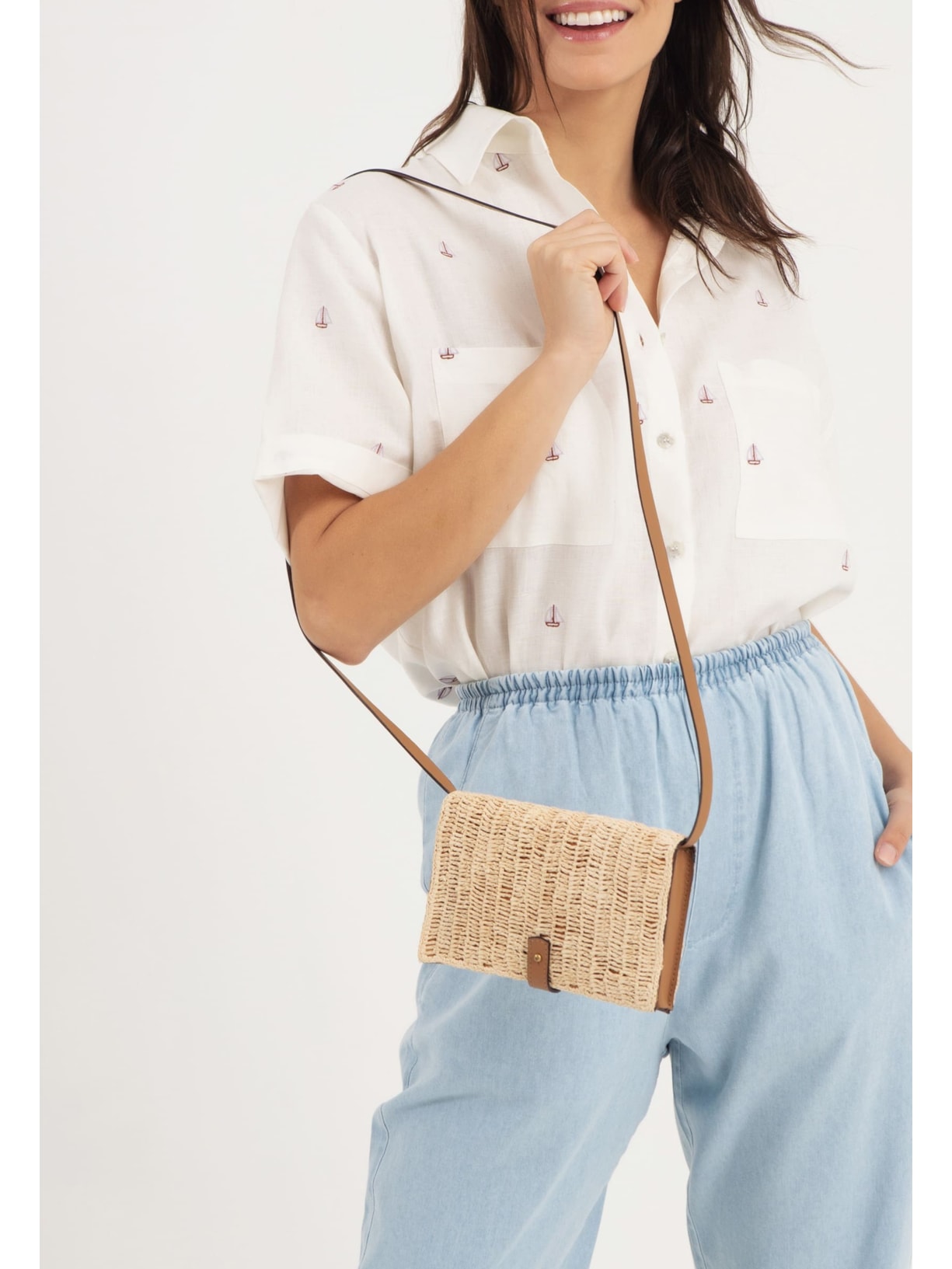 Mini Clutch Palha Buriti Havana Cabana Crafts