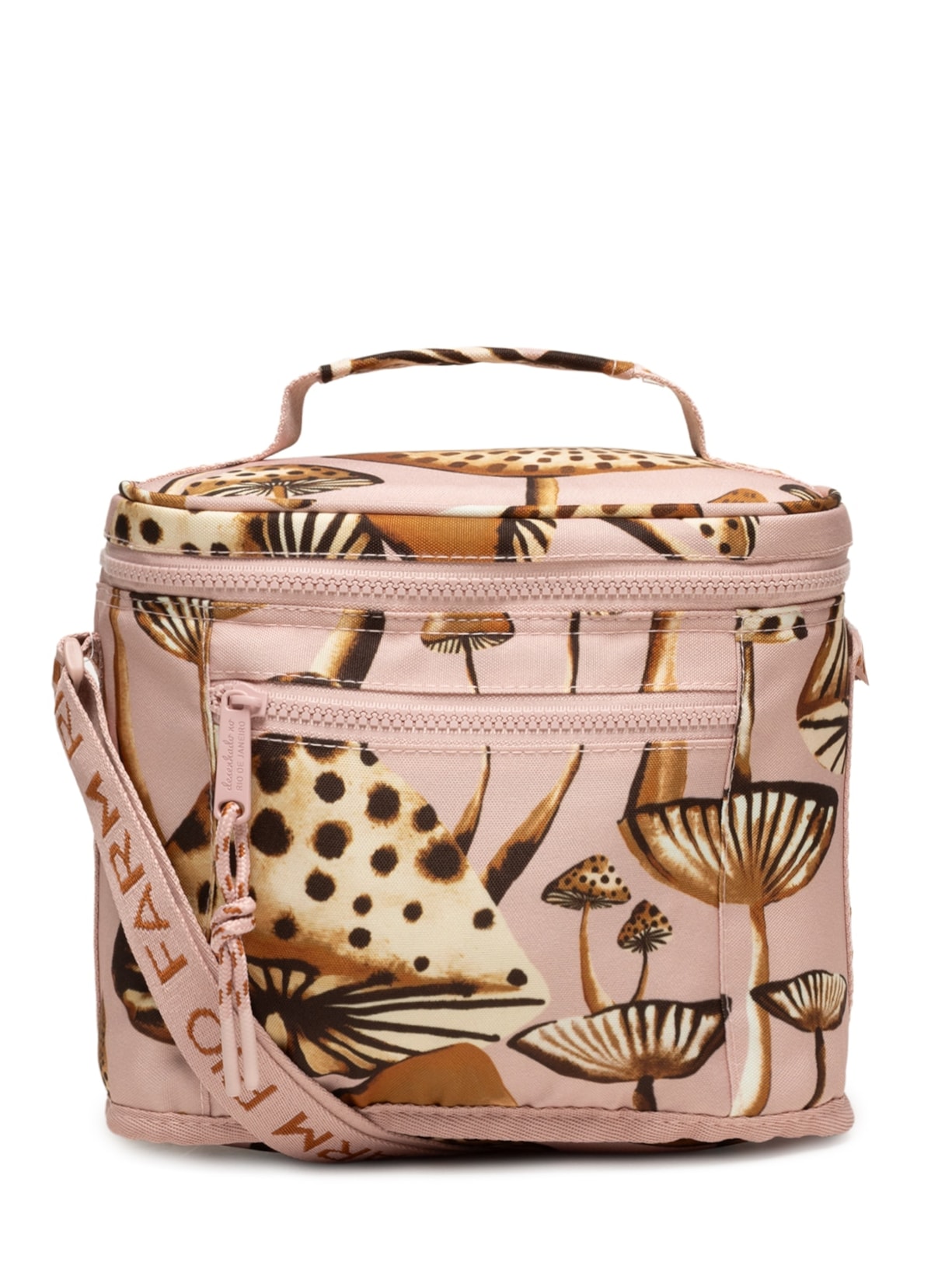 Mini Cooler Farofa Cogumelo - Rosa