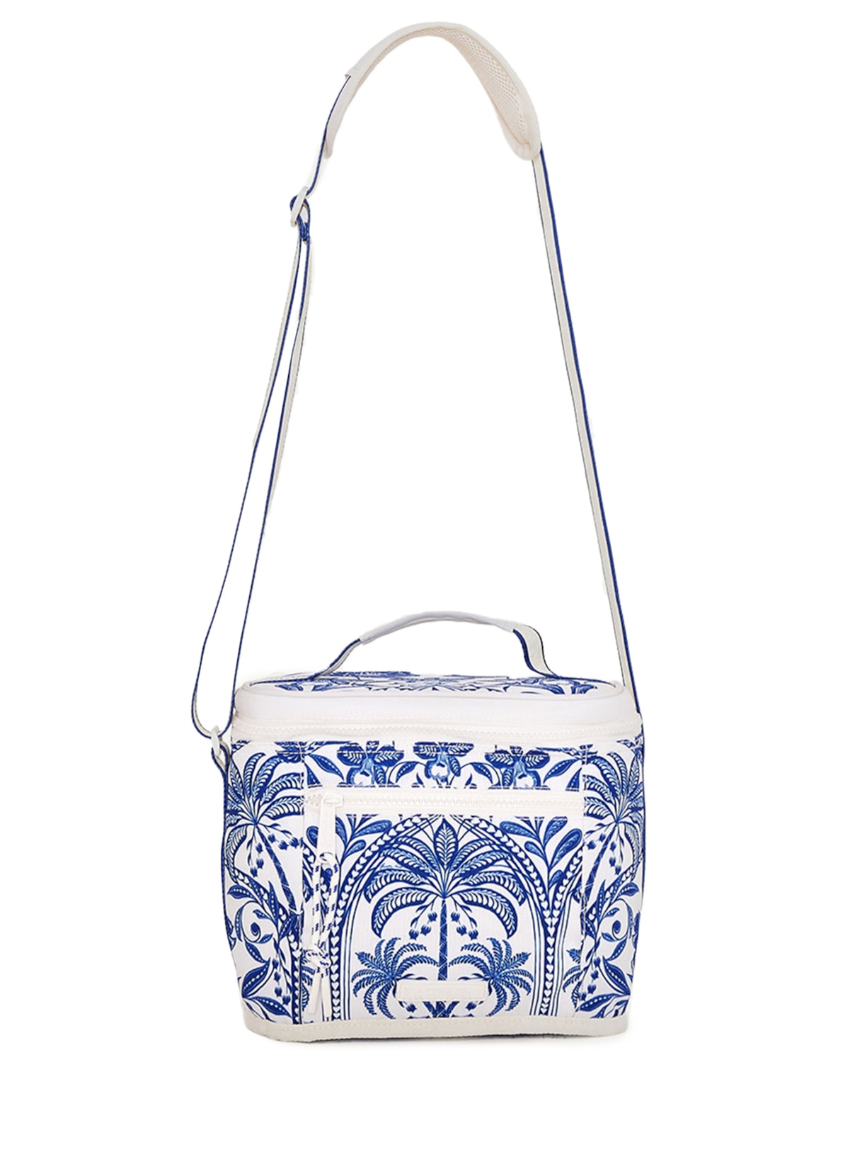 Mini Cooler Farofa Coqueiro De Flor Azul Farm Etc