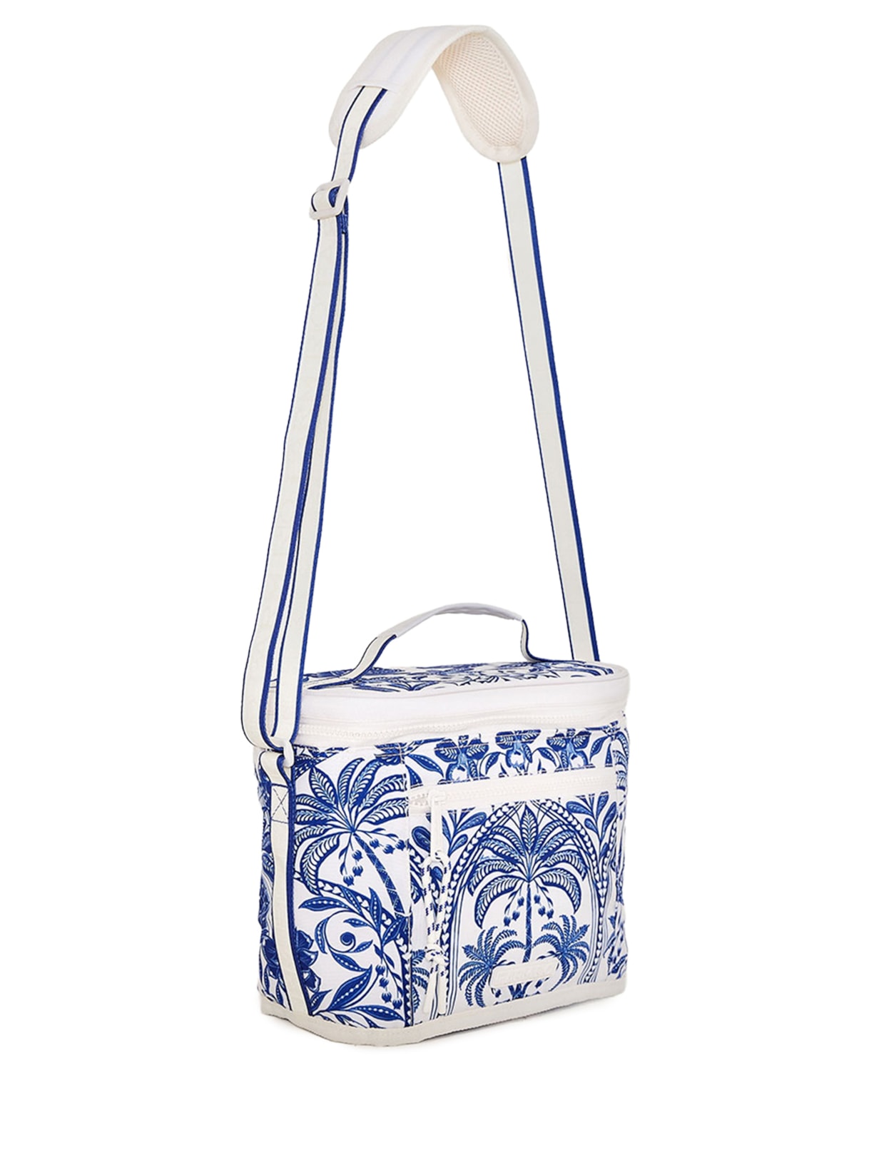 Mini Cooler Farofa Coqueiro De Flor Azul Farm Etc