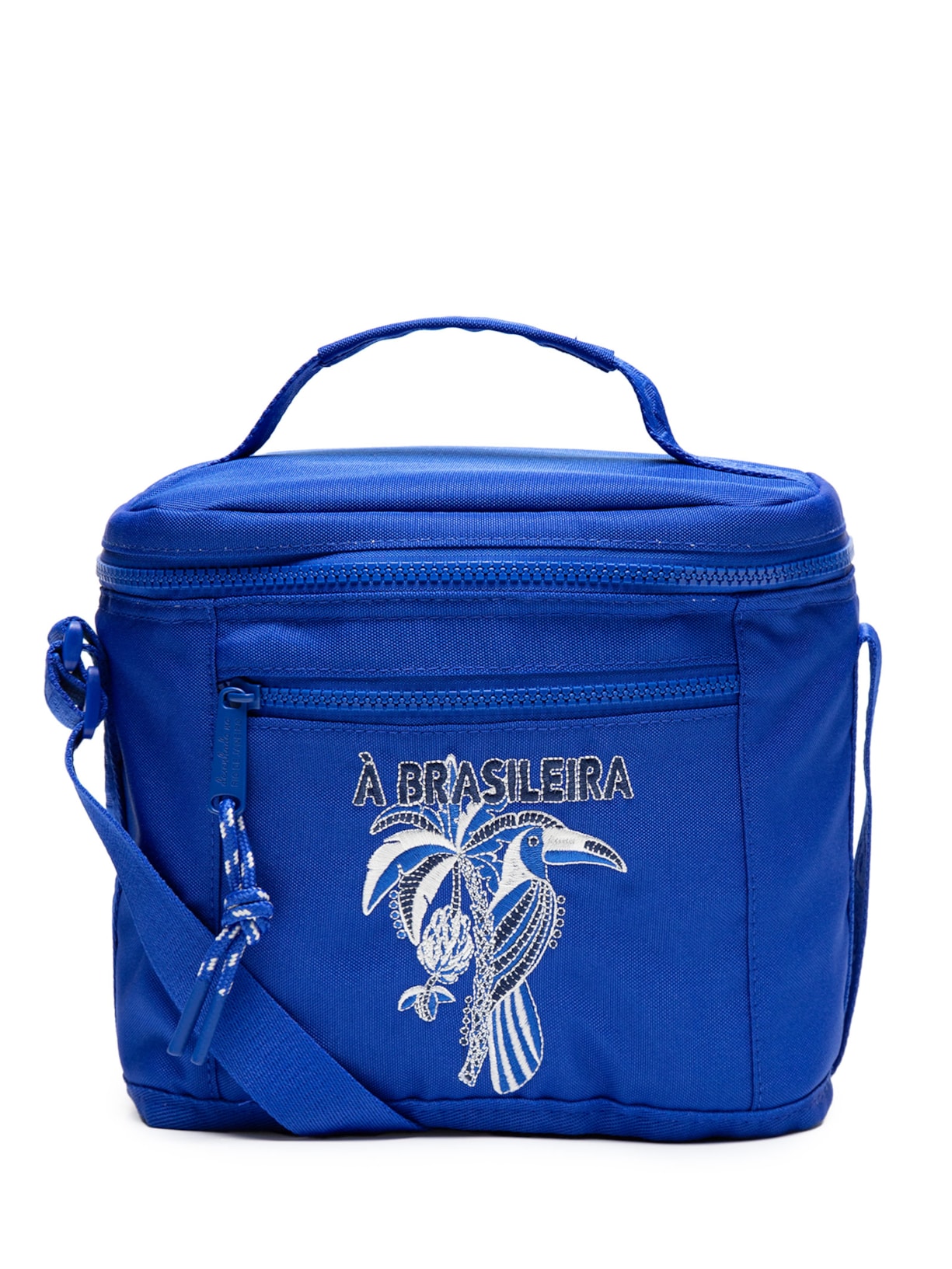 Mini Cooler Farofa Encanto Tropical - Azul