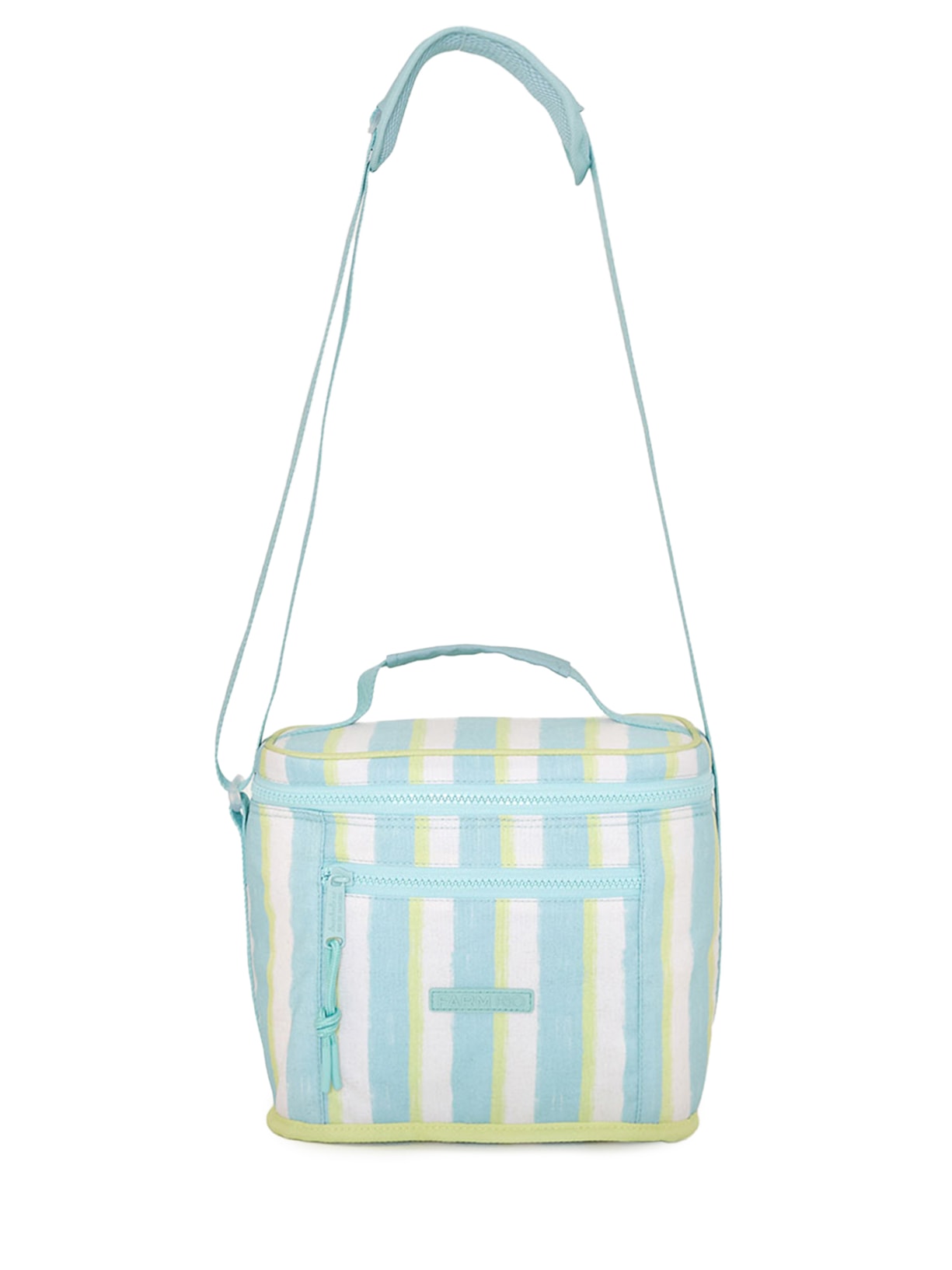 Mini Cooler Farofa Listrado Rio Azul Farm Etc