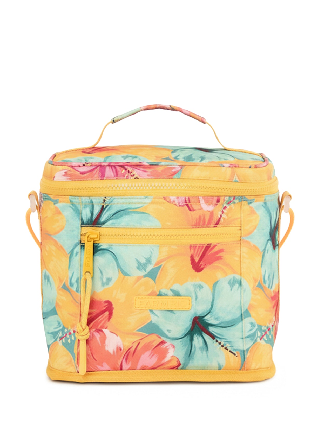 Mini Cooler Farofa Thalia Multicolorido Amarelo Farm Etc