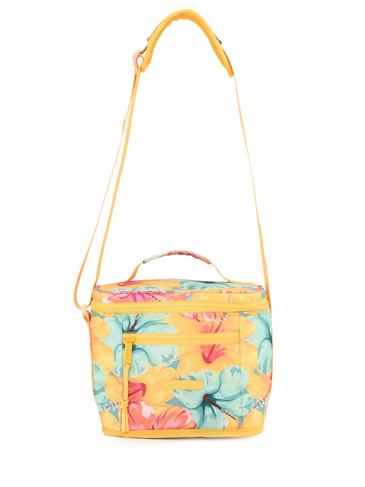 Mini Cooler Farofa Thalia Multicolorido Amarelo Farm Etc