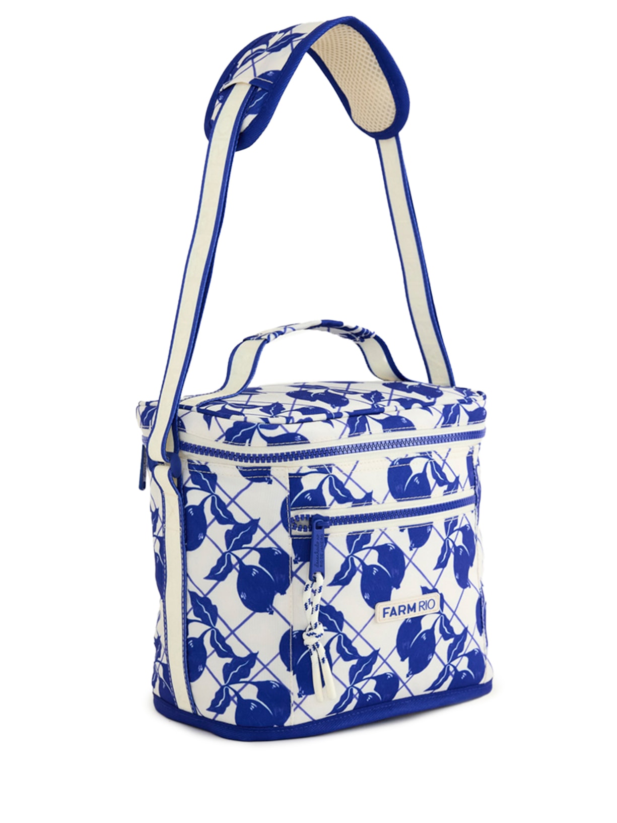 Mini Cooler Limão Gráfico Azul Farm Etc