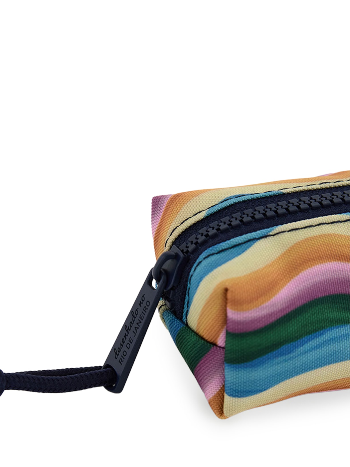 Mini Necessaire Ora Bolas Ondas Azul Farm Etc