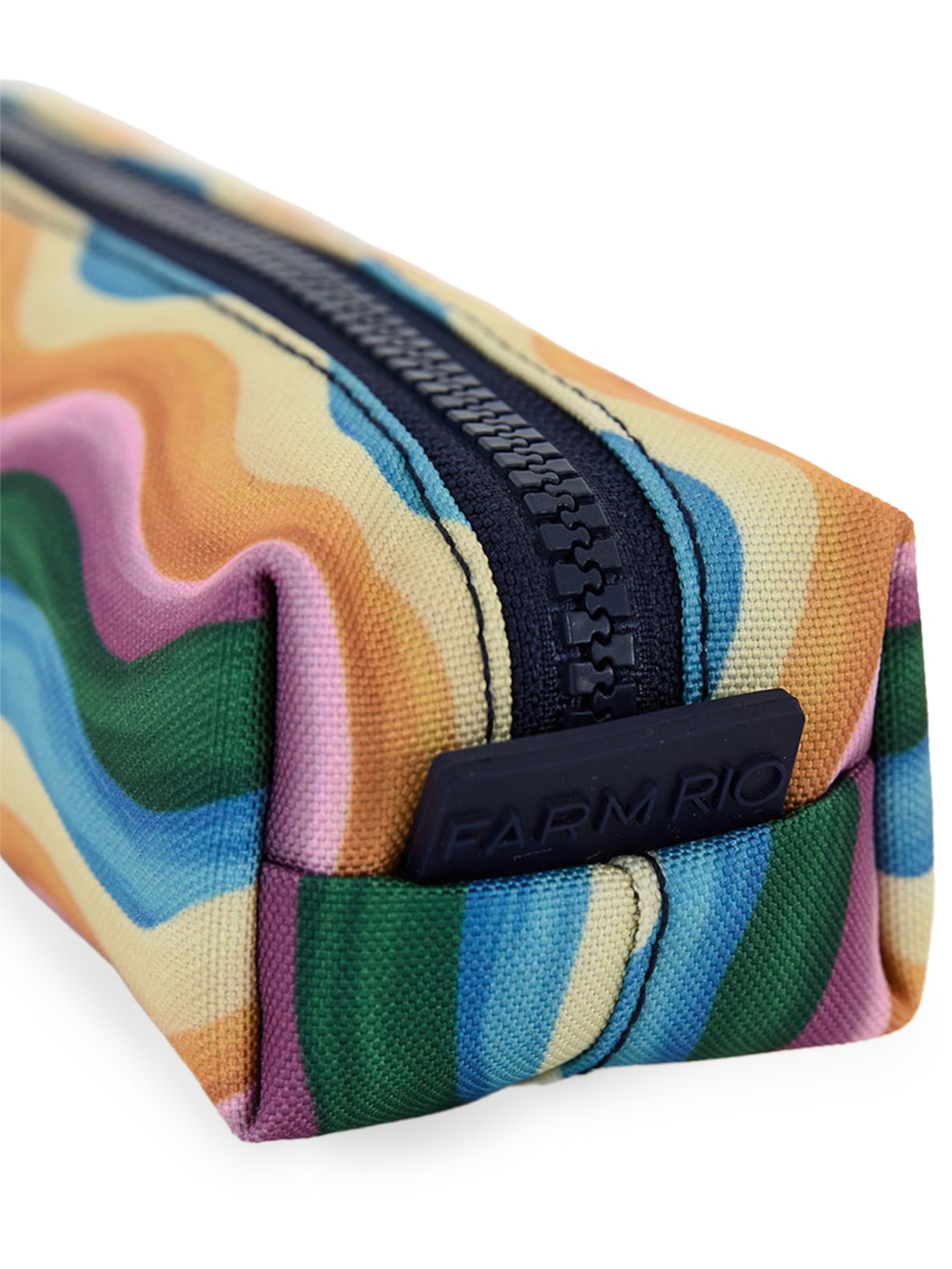 Mini Necessaire Ora Bolas Ondas Azul Farm Etc