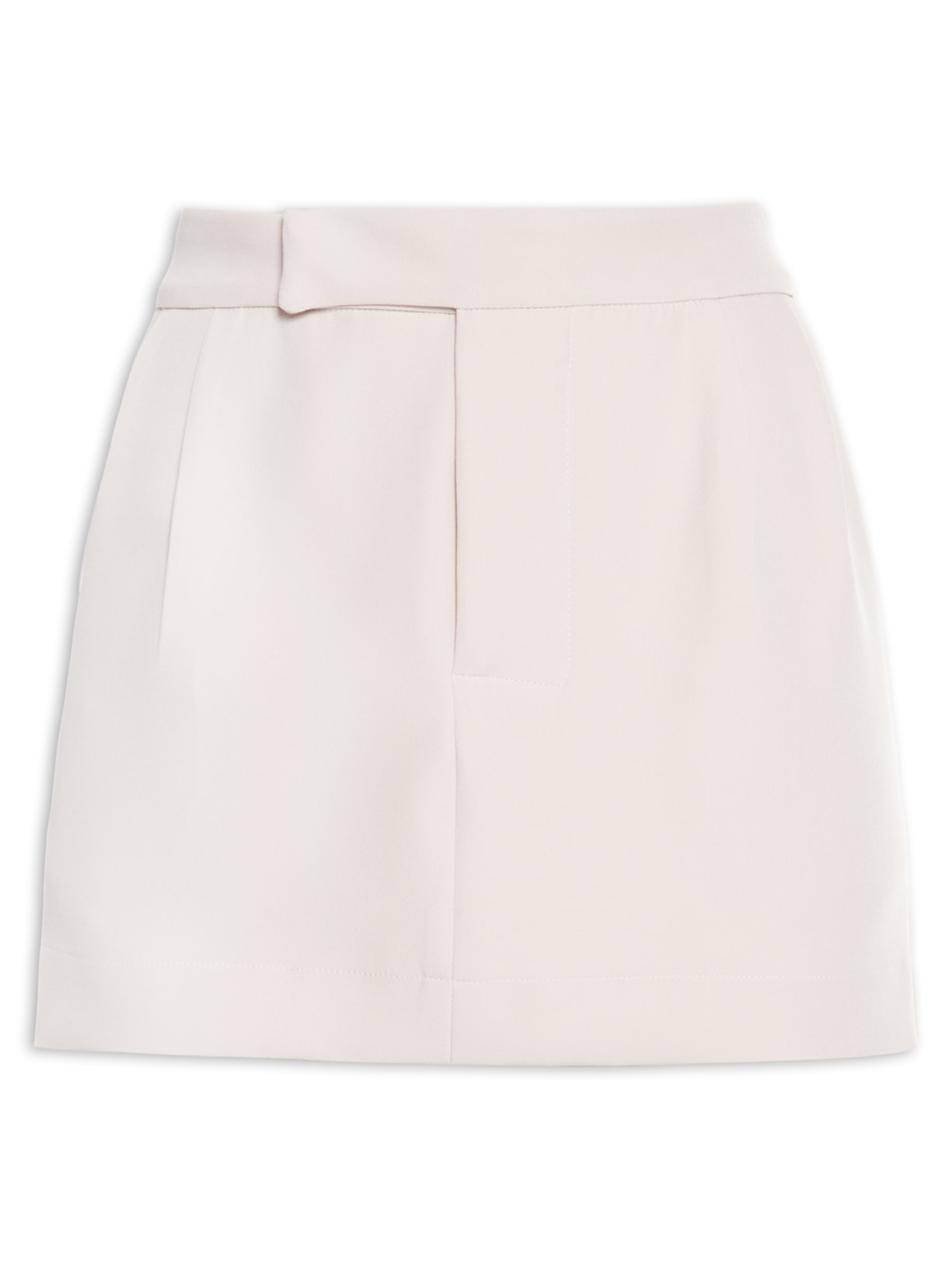 Mini Saia Alfaiataria - Bege