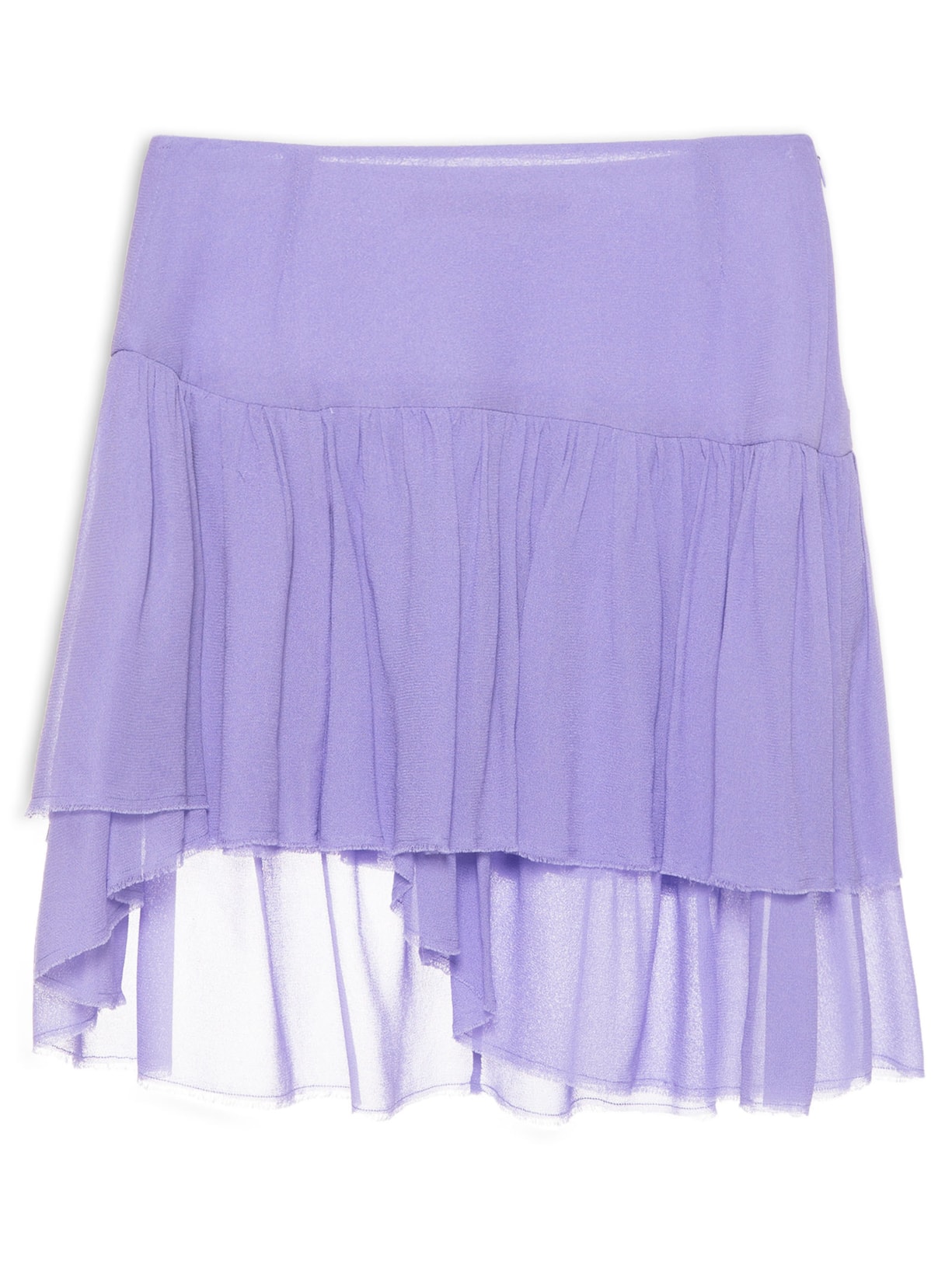 Mini Saia Babados - Lilás