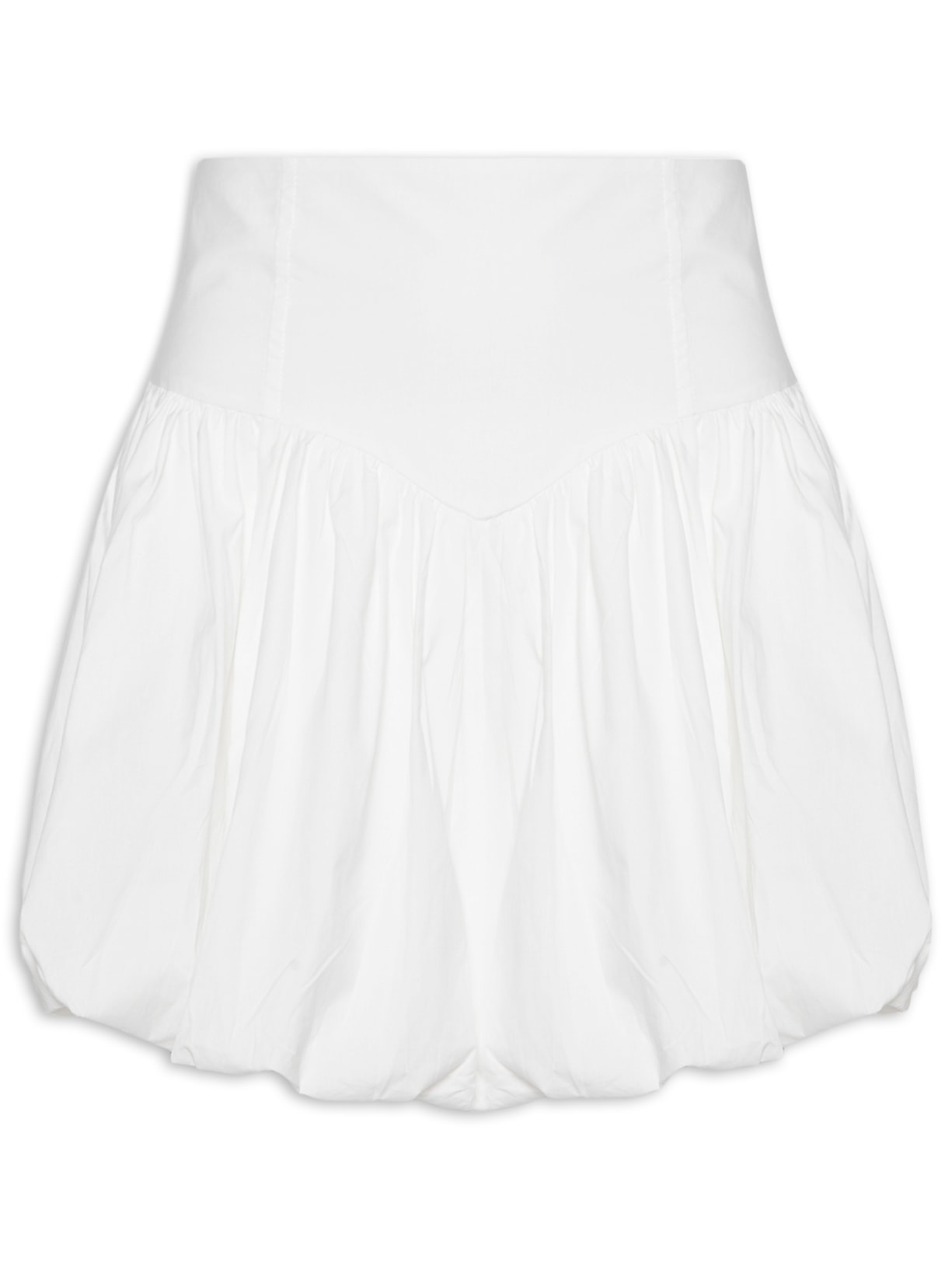 Mini Saia Balonê - Off White