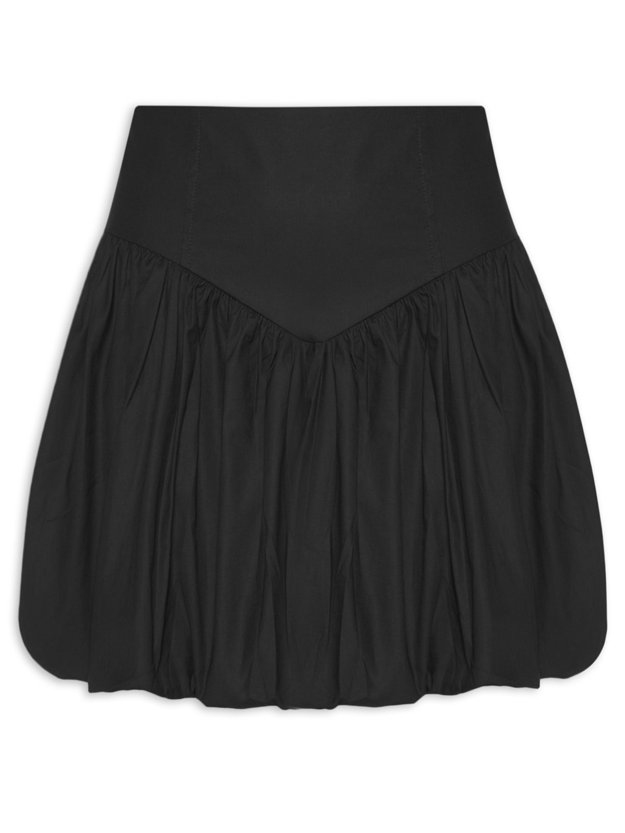 Mini Saia Balonê - Preto