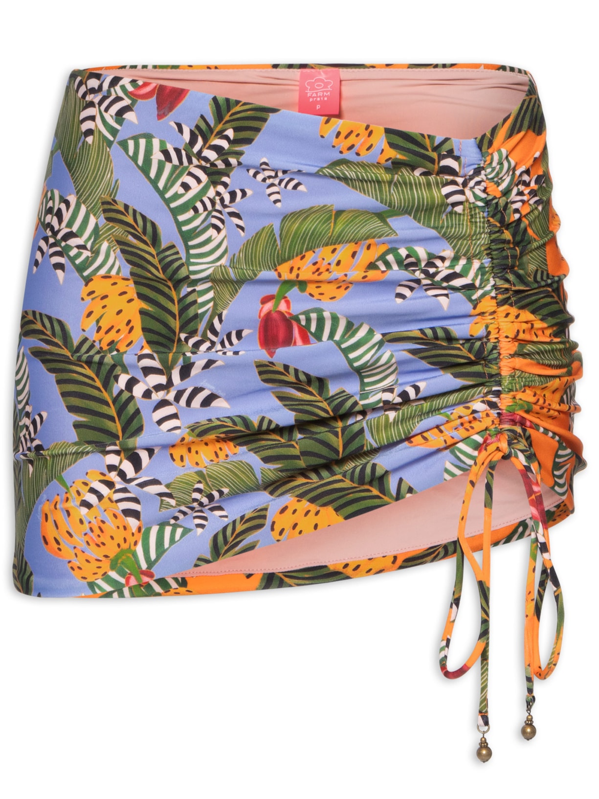 Mini Saia Banana Listrada - Lilás