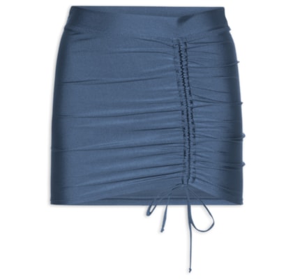Mini Saia Beachwear - Azul