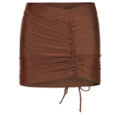 Mini Saia Beachwear - Marrom