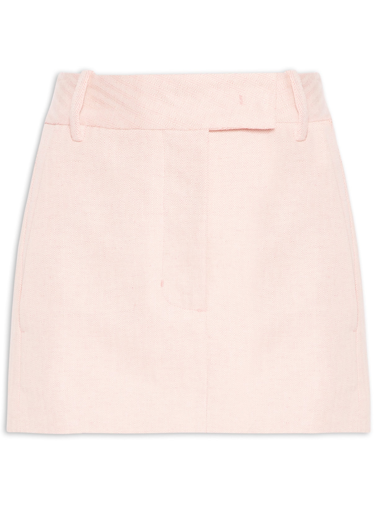 Mini Saia Chevron Rosa Animale