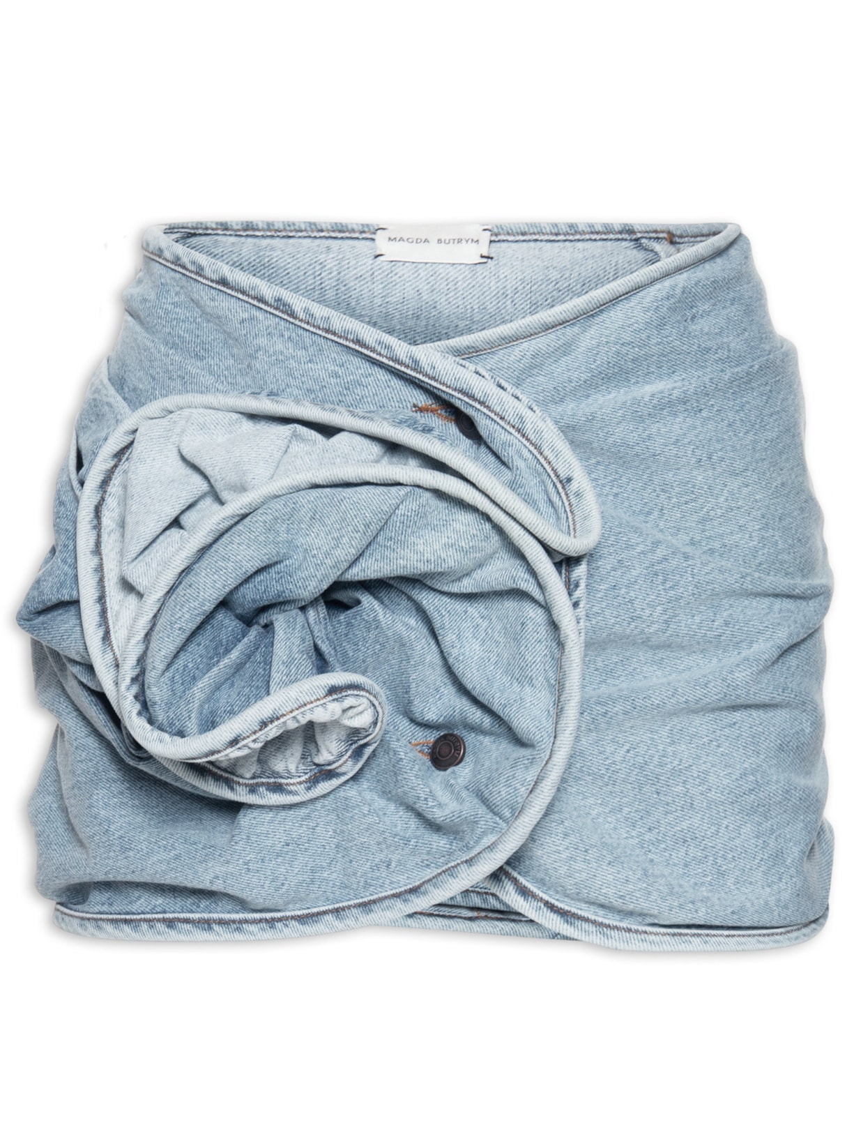 Mini Saia Denim 02 Skit Blue - Azul