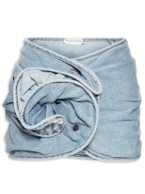 Mini Saia Denim 02 Skit Blue - Azul