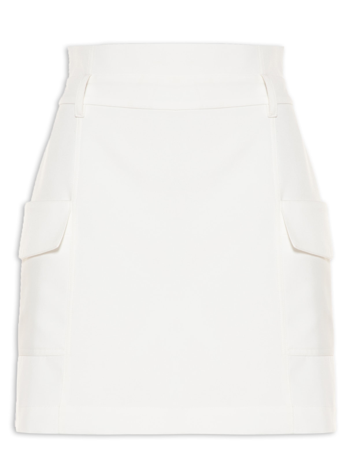 Mini Saia Flora - Branco