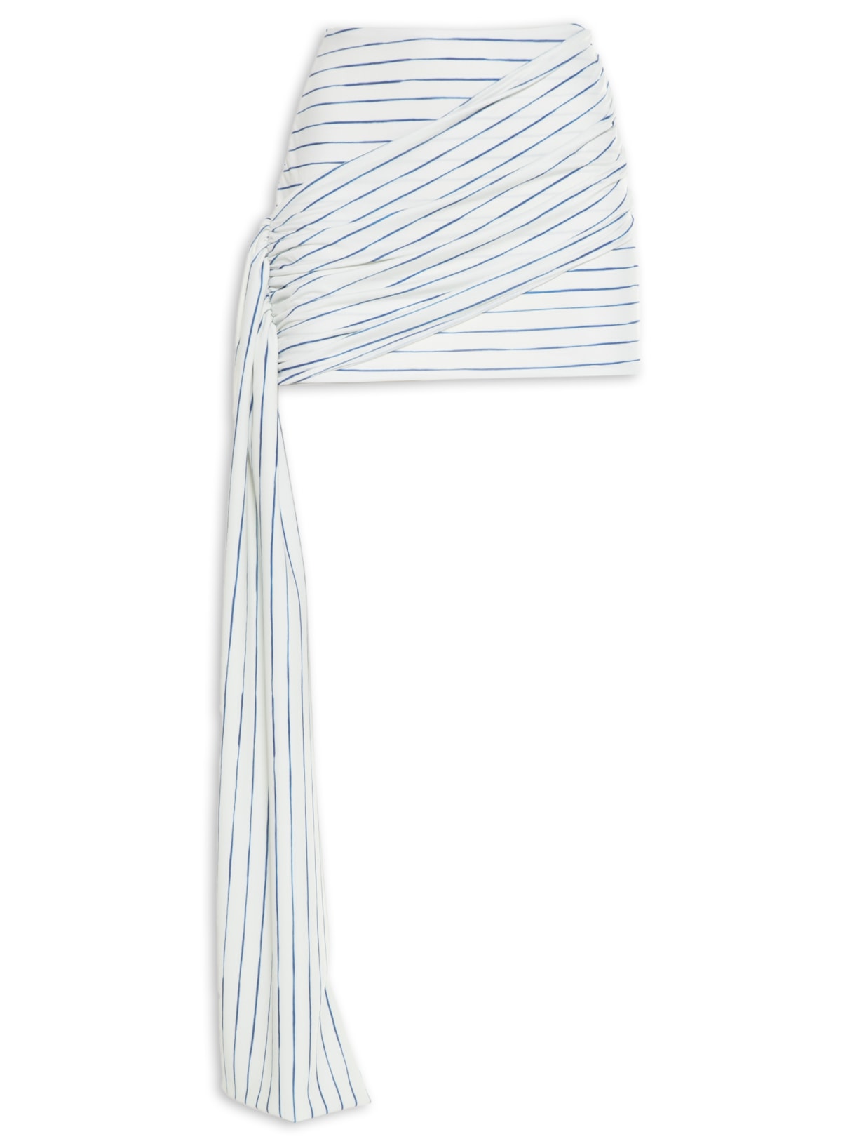 Mini Saia Franzida - Off White