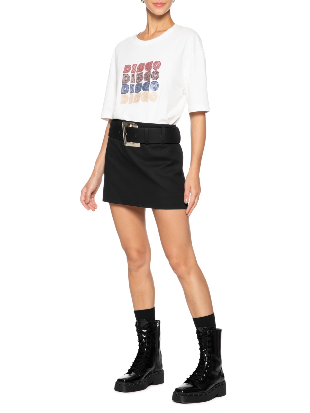 Mini Saia Kate Preto Nxt Lvl