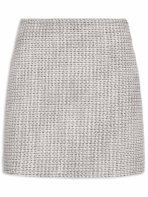 Mini Saia Tweed - Preto
