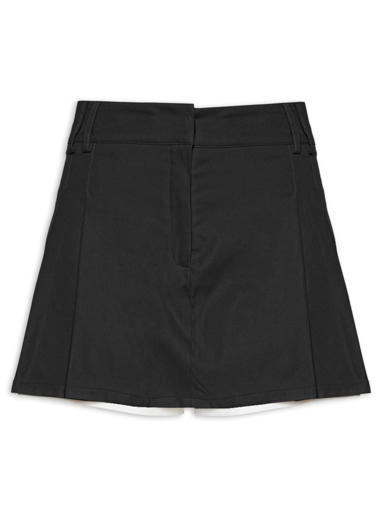 Mini Short Saia - Preto