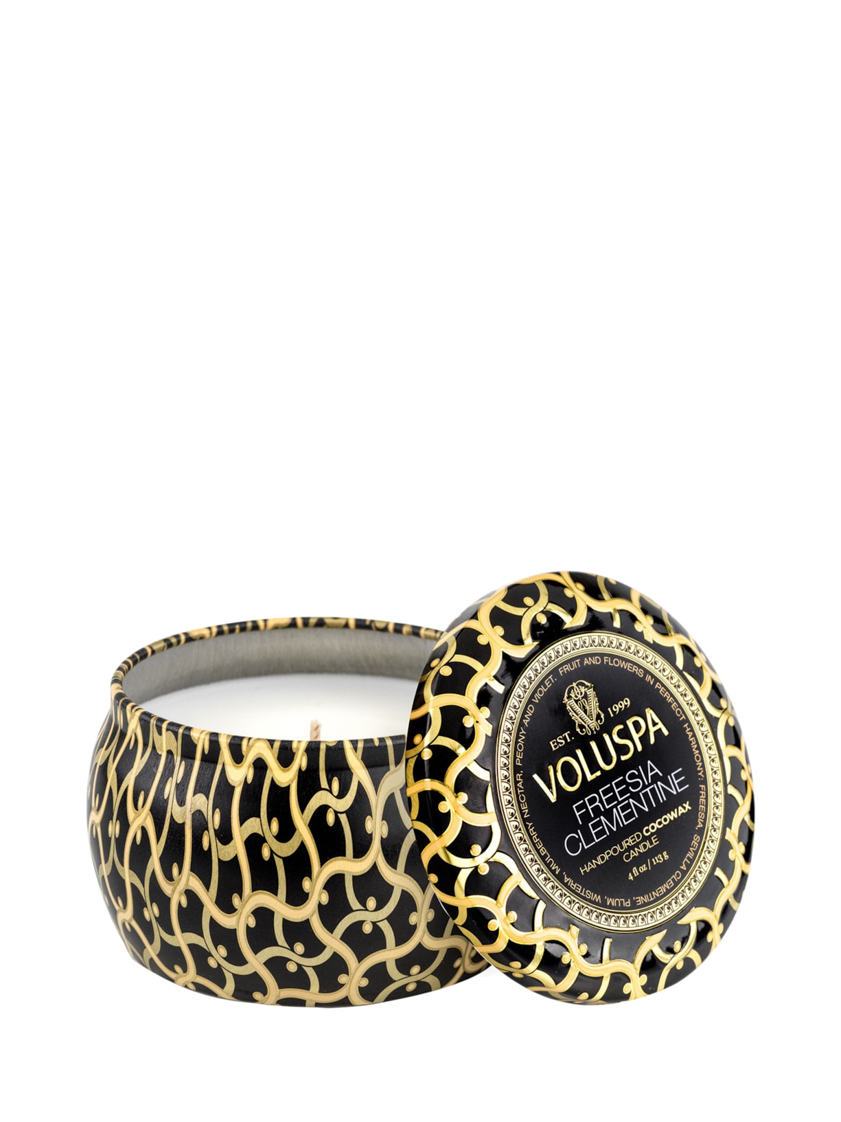 Mini Vela Lata 25h Freesia Clementine 113g