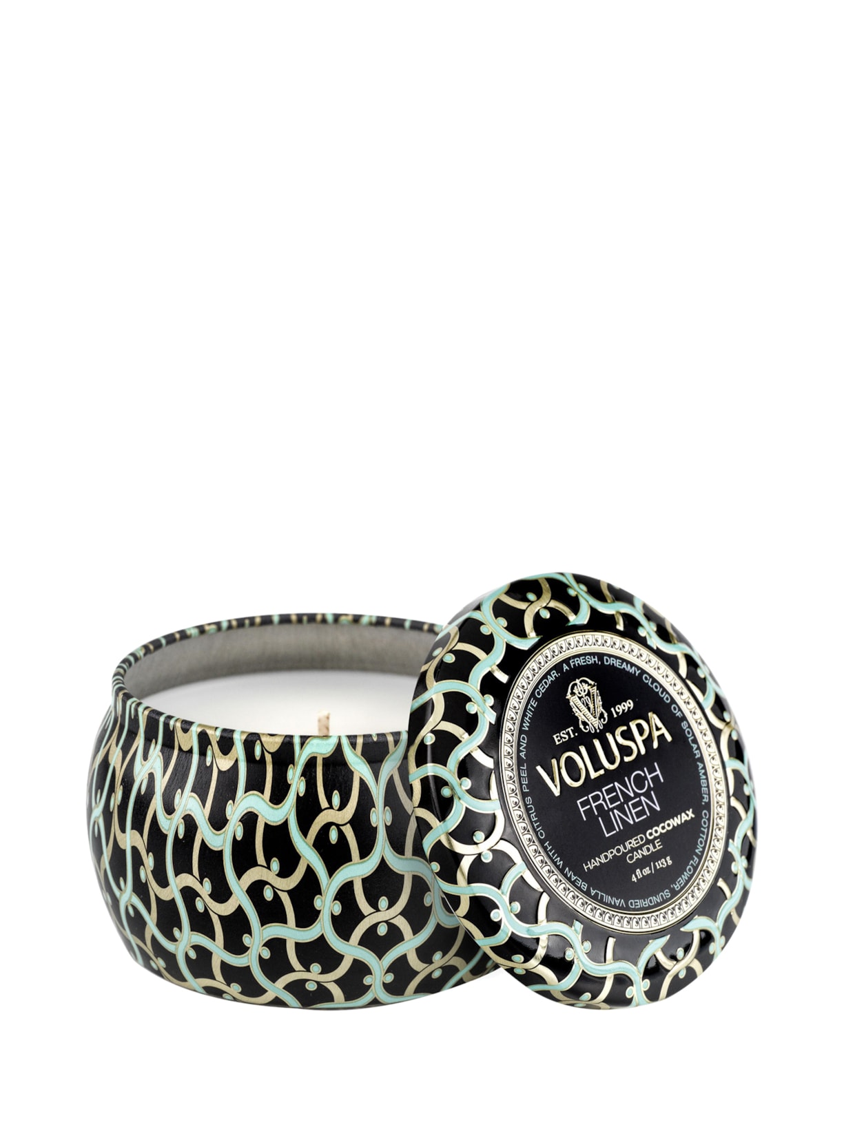 Mini Vela Lata 25h French Linen 113g